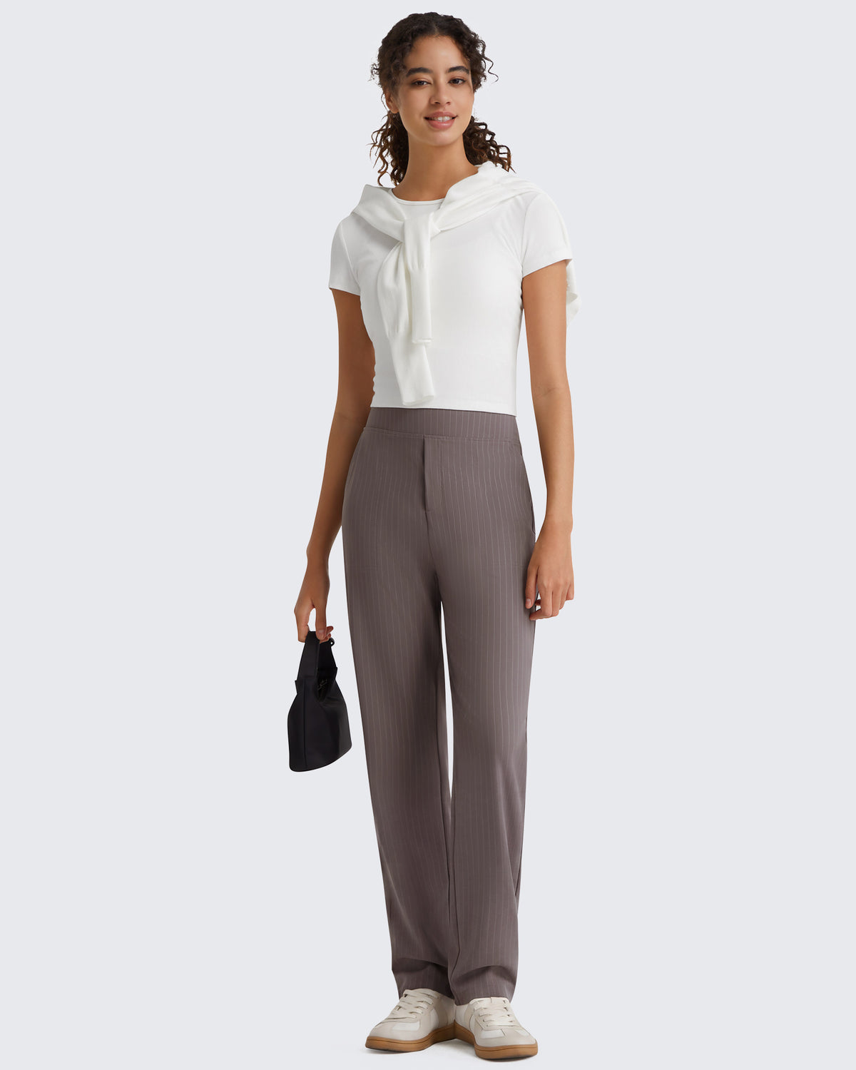 G4Free - G4Free ShiftReady Pinstripe Work Pants with Pockets Straight Leg -GF26D987LJA001A-S-GF26D987LJA001B-M-GF26D987LJA001C-L-GF26D987LJA001D-XL-GF26D987LJA001E-XXL