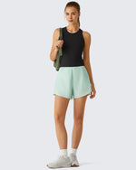 G4Free - G4Free Slim Fit Racerback Ribbed Tank -GF26L823A001F-XS-GF26L823A001A-S-GF26L823A001B-M-GF26L823A001C-L-GF26L823A001D-XL