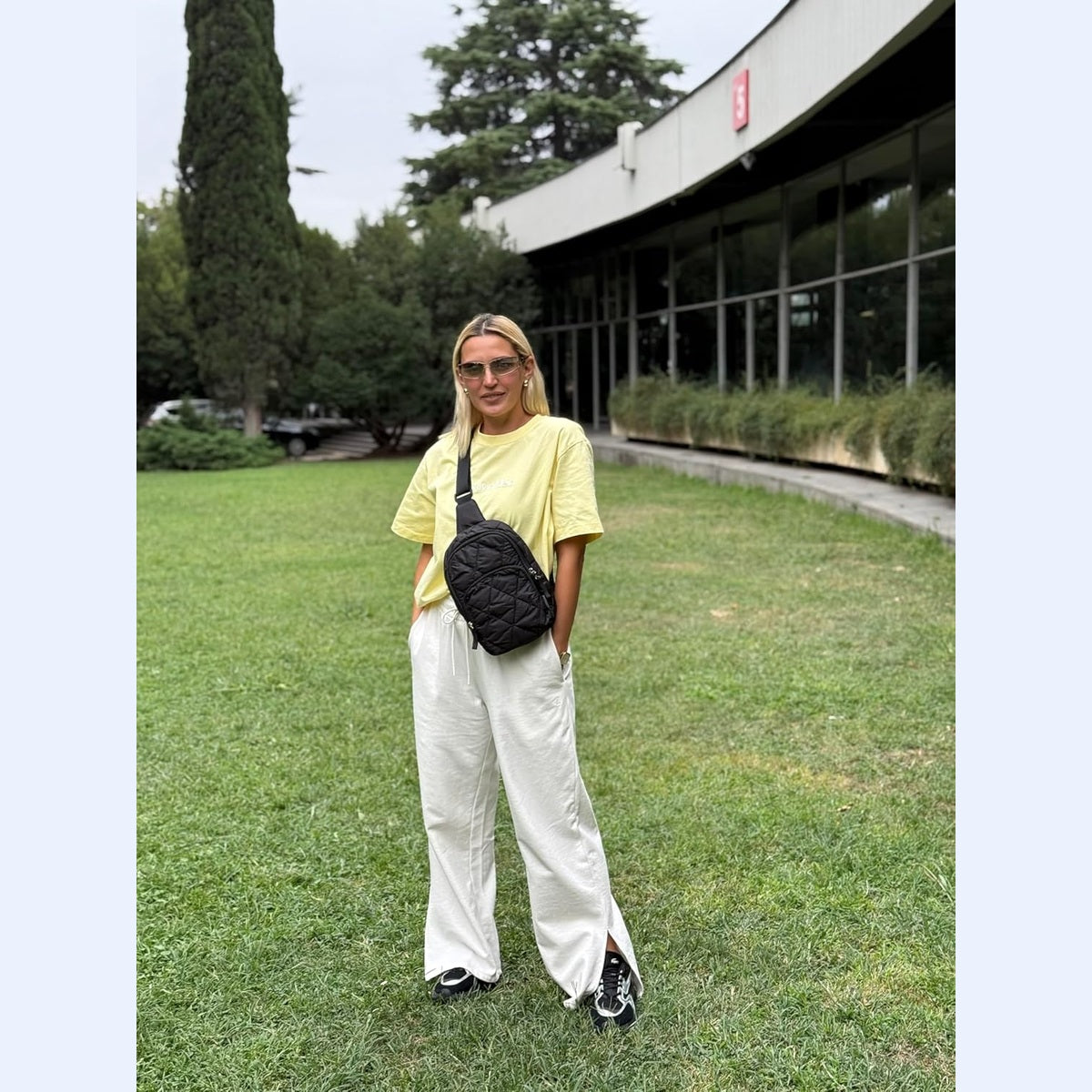 G4Free - G4Free Sling Bag, Casual Quilted Puffer Crossbody Purse Lightweight Fanny Packs -TN24B490C-TN24B490A-TN24B490B