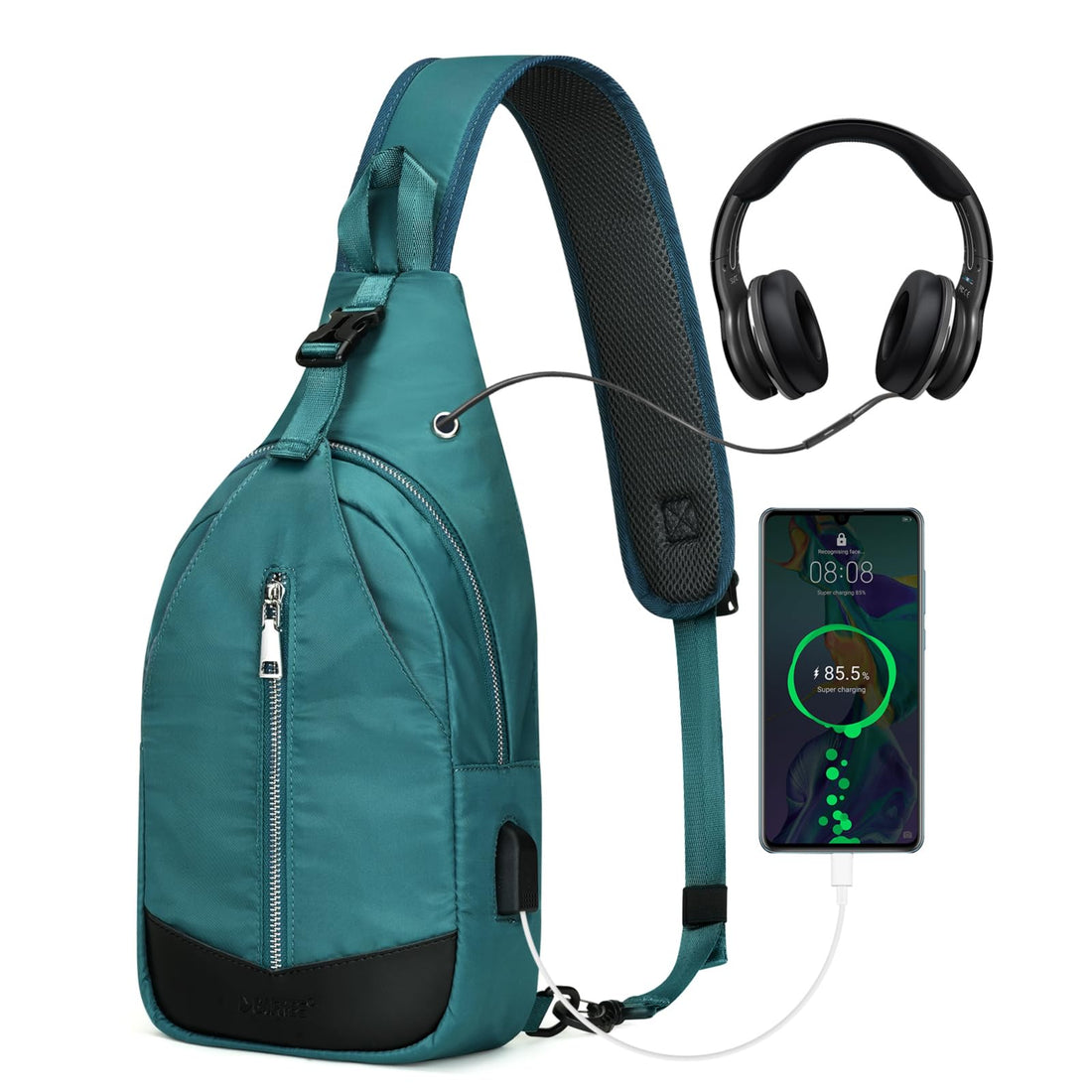 G4Free - G4Free Sling Bag RFID Blocking Crossbody Sling Bag -TN23B196C-TN23B196B