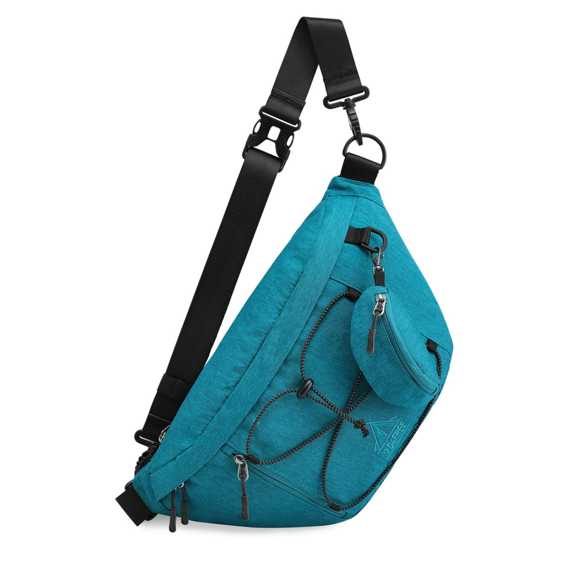 G4Free - G4Free Sling Bag RFID Blocking Over Shoulder Belt Bag -TN23B200A-TN23B200C-TN23B200B