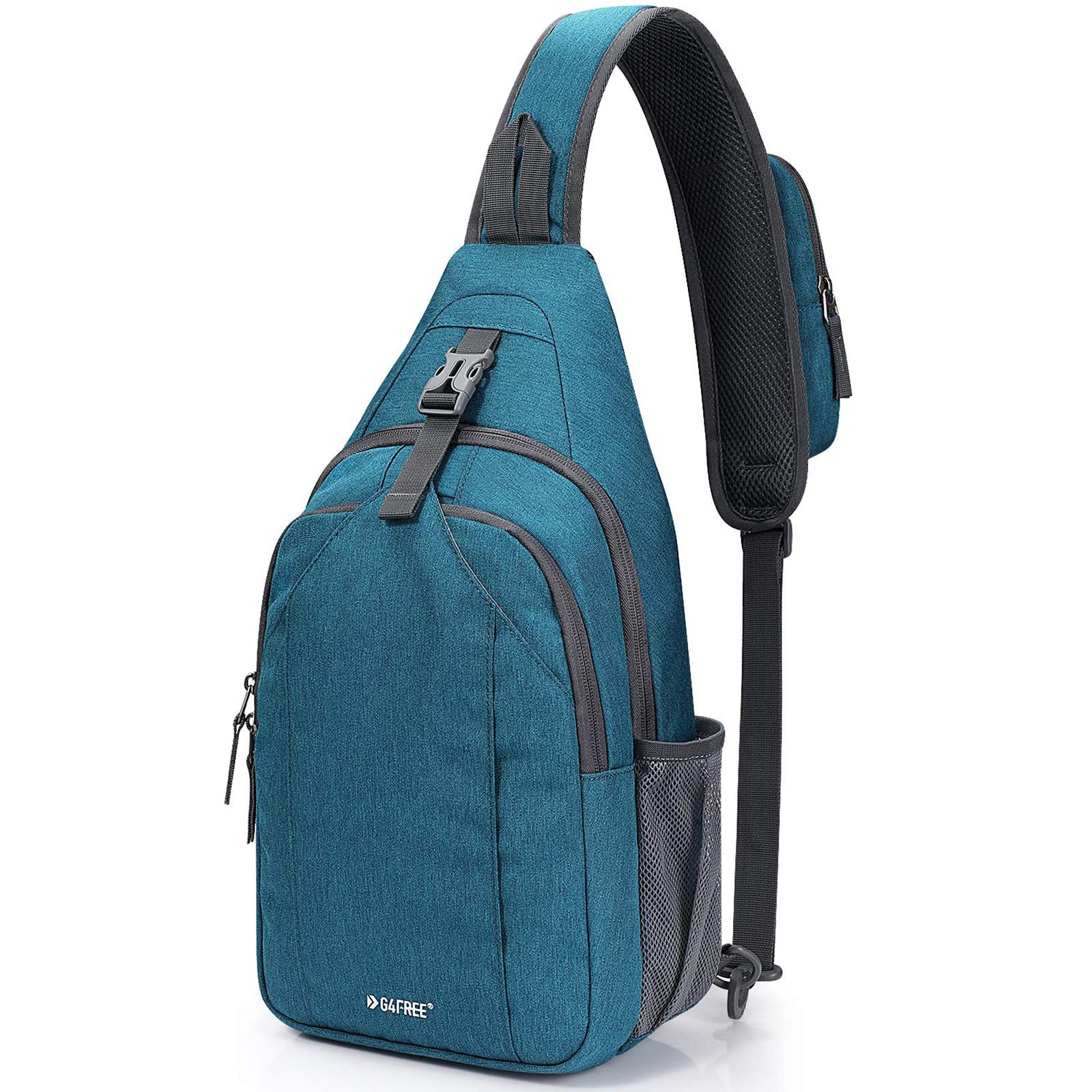 G4Free - G4Free Sling Bag RFID Blocking Sling Backpack Crossbody Chest Bag Daypack -D02V743C