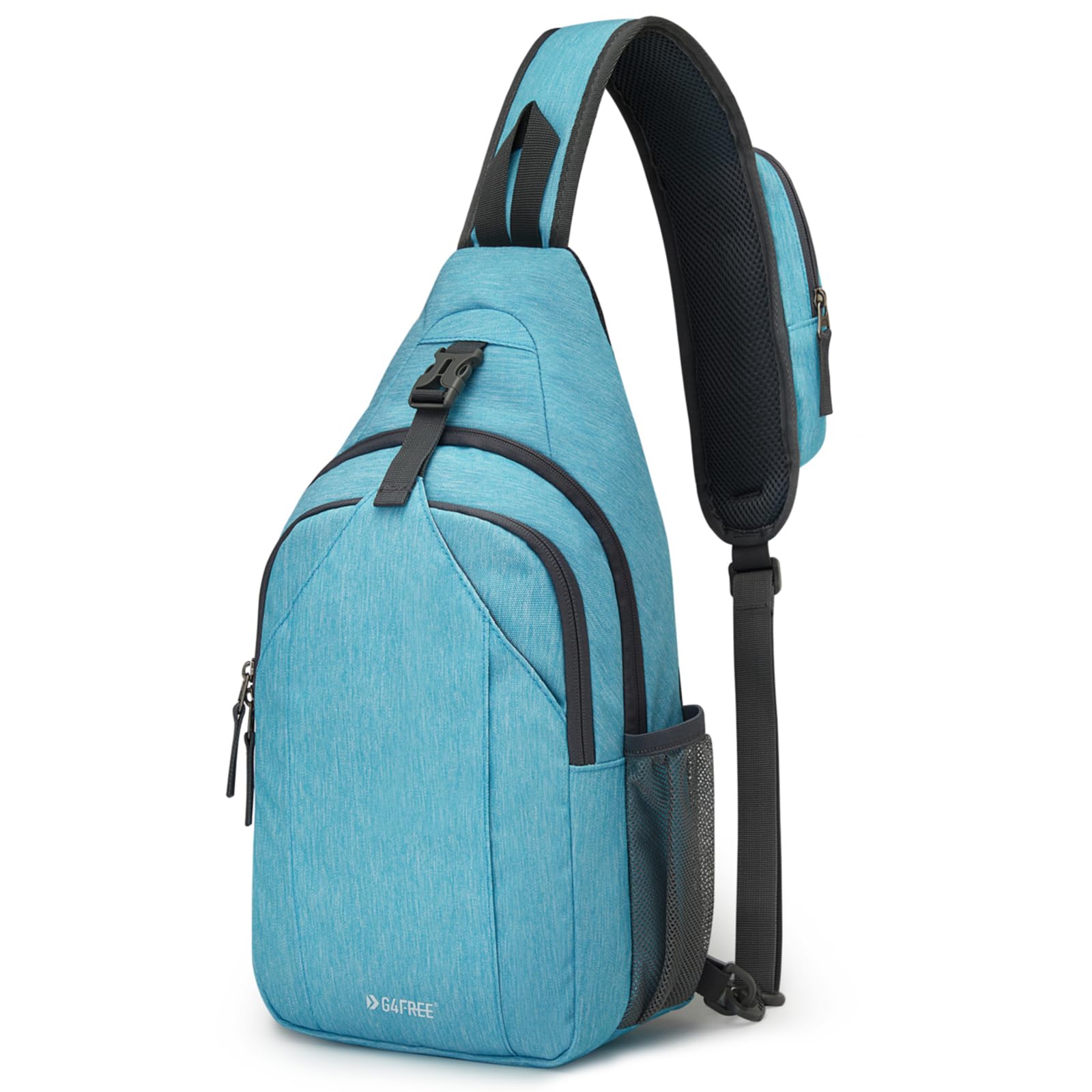 G4Free - G4Free Sling Bag RFID Blocking Sling Backpack Crossbody Chest Bag Daypack -D02V743H