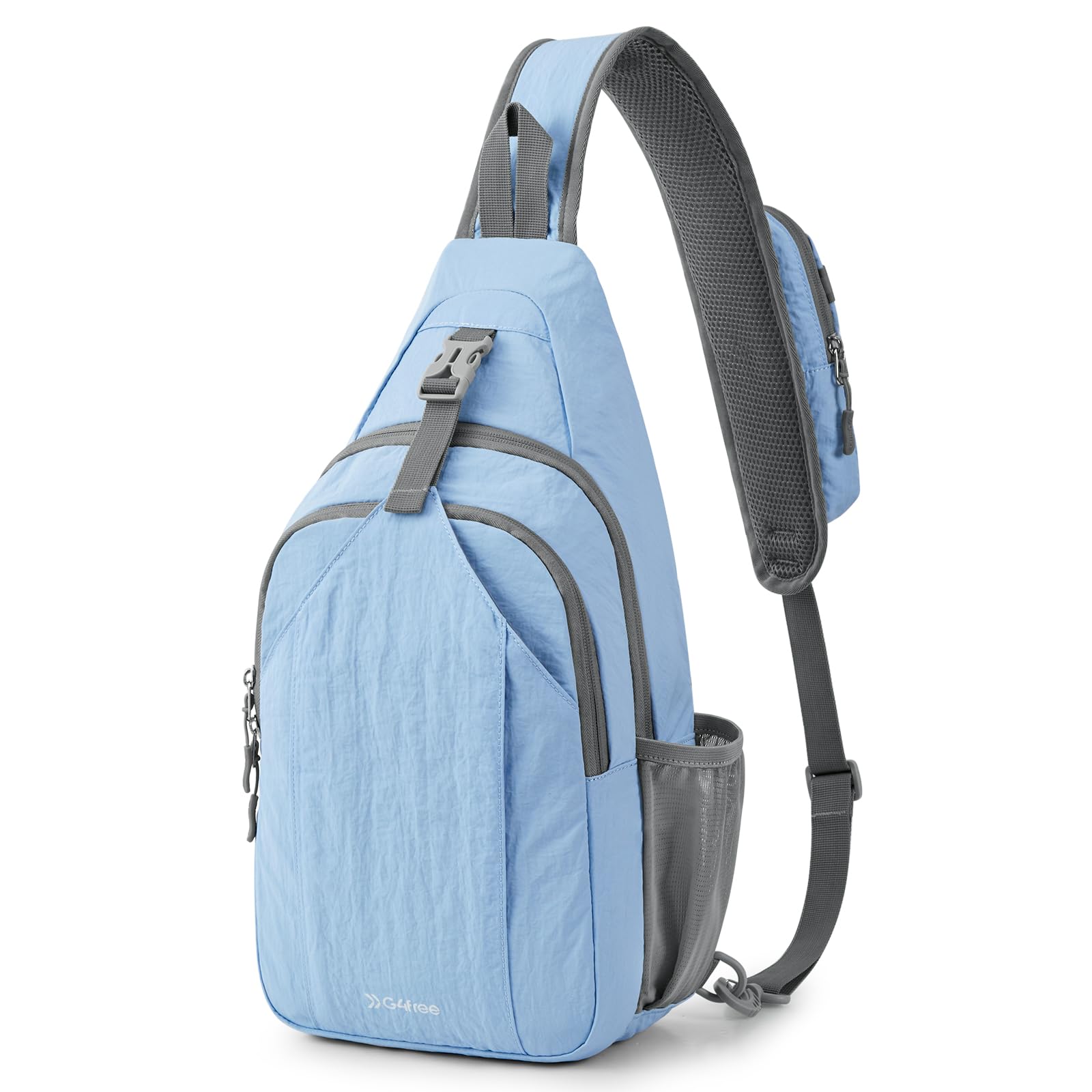 G4Free - G4Free Sling Bag RFID Blocking Sling Backpack Crossbody Chest Bag Daypack -D02V743H