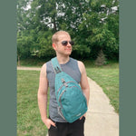 G4Free - G4Free Sling Bag RFID Blocking Sling Backpack Crossbody Chest Bag Daypack -D02V743H-D02V743C-D02V743Y-D02V743T-D02V743Q