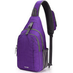 G4Free - G4Free Sling Bag RFID Blocking Sling Backpack Crossbody Chest Bag Daypack -D02V743H-D02V743C-D02V743Y-D02V743T-D02V743Q