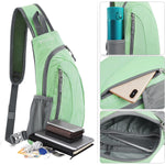 G4Free - G4Free Sling Bag, Small Crossbody Backpack Lightweight Chest Shoulder Bags -D01V068I-D01V068Z6-D01V068M-D01V068C-D01V068A