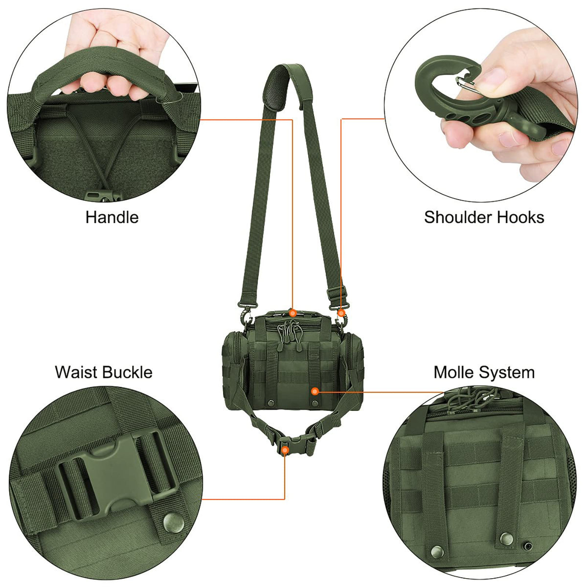 G4Free - G4Free Sport Outdoor Waist Pack -D04V198A-D04V198B-D04V198C