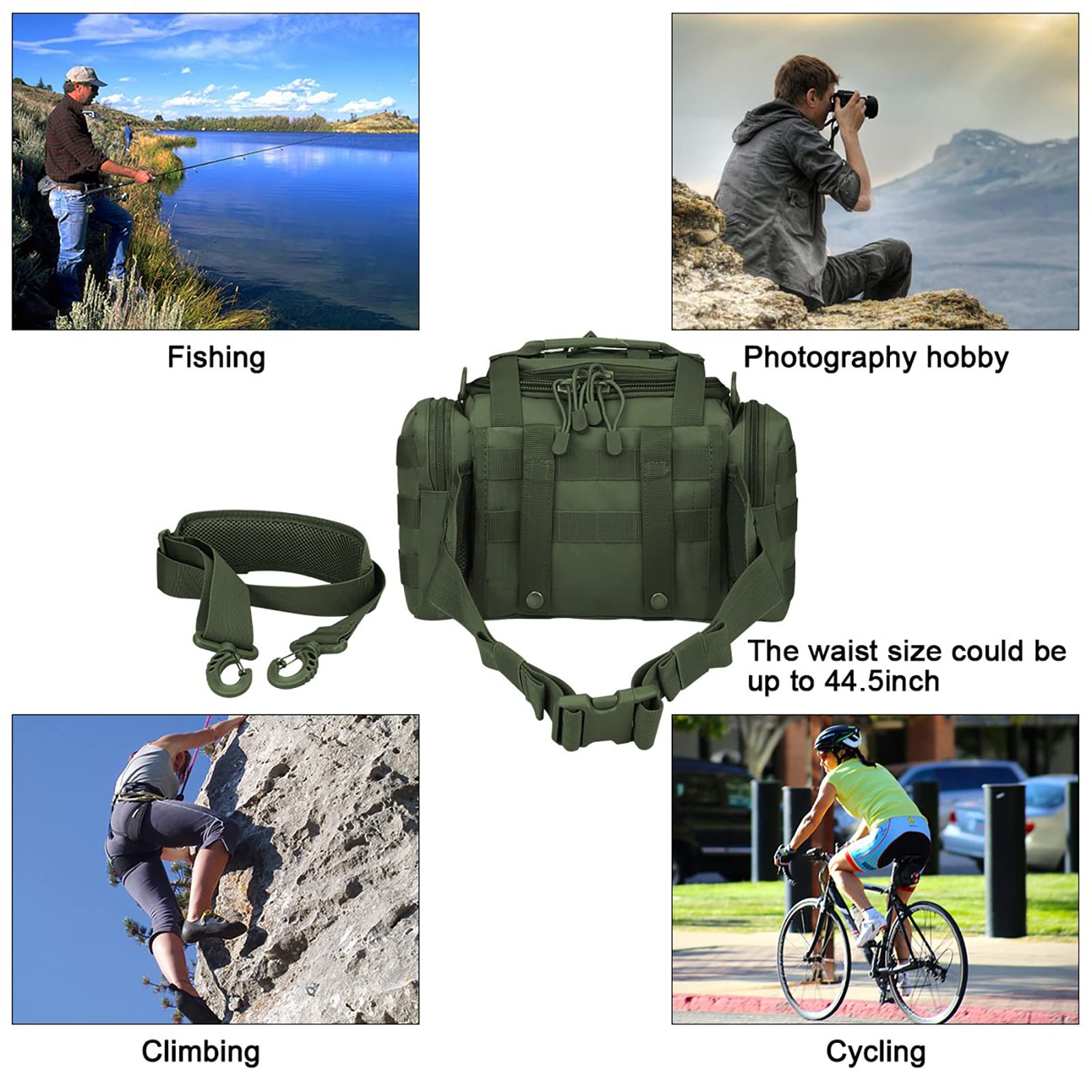 G4Free - G4Free Sport Outdoor Waist Pack -D04V198A-D04V198B-D04V198C