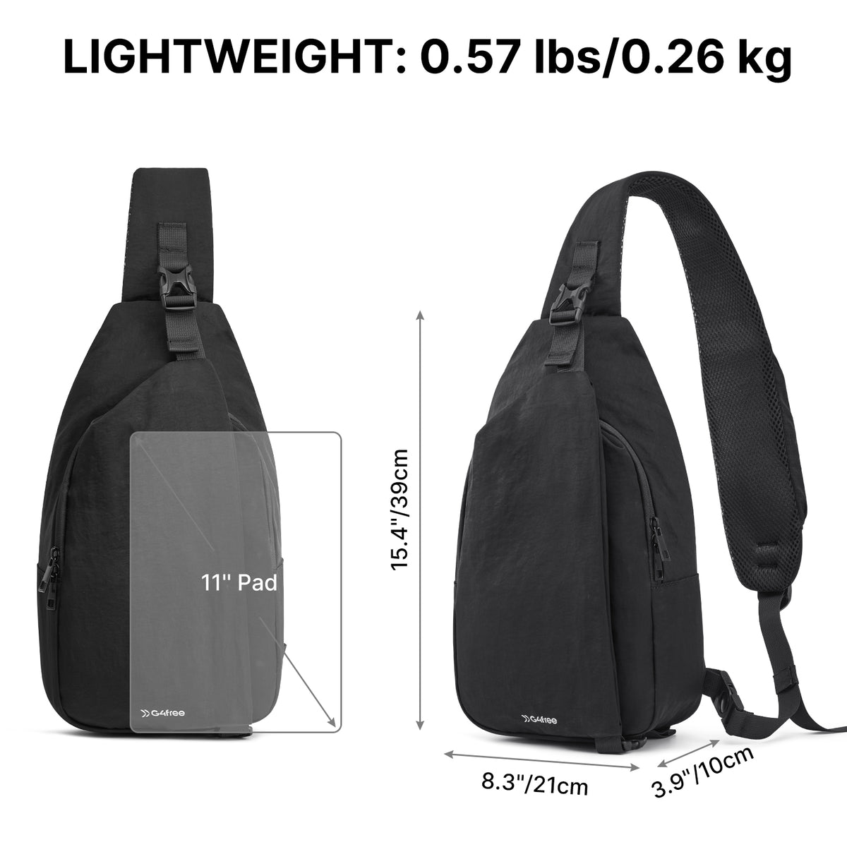 G4Free - G4Free Stylish RFID Anti-Theft Chest Bag -TN25B617A-TN25B617B-TN25B617C