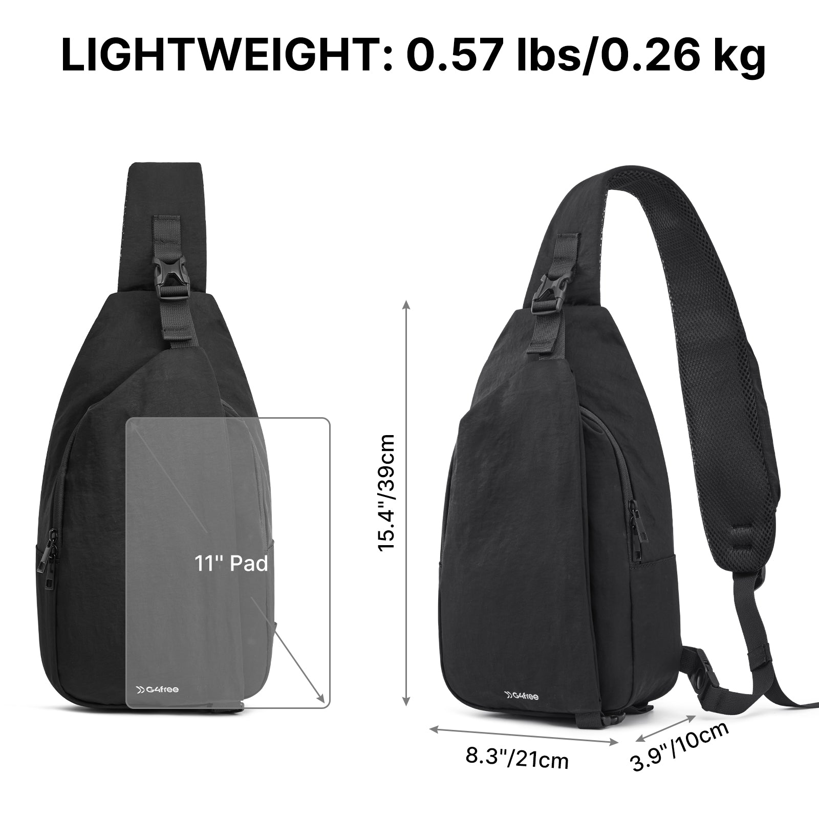 G4Free - G4Free Stylish RFID Anti-Theft Chest Bag -TN25B617A-TN25B617B-TN25B617C