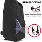 G4Free - G4Free Stylish RFID Anti-Theft Chest Bag -TN25B617A-TN25B617B-TN25B617C