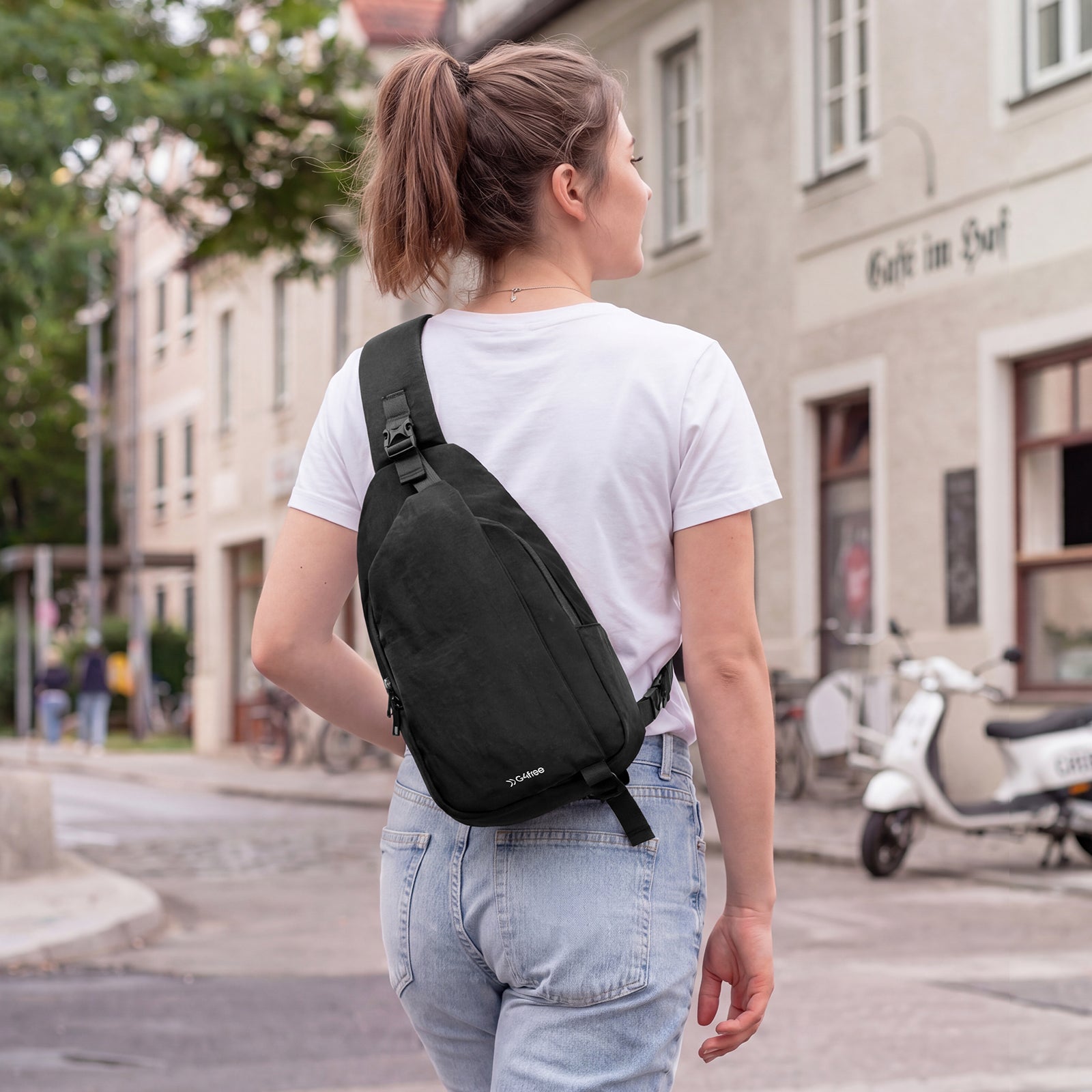 G4Free - G4Free Stylish RFID Anti-Theft Chest Bag -TN25B617A-TN25B617B-TN25B617C