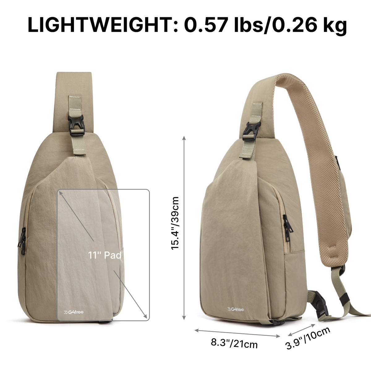 G4Free - G4Free Stylish RFID Anti-Theft Chest Bag -TN25B617A-TN25B617B-TN25B617C