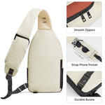 G4Free - G4Free Stylish RFID Anti-Theft Chest Bag -TN25B617A-TN25B617B-TN25B617C