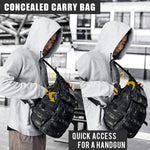 G4Free - G4Free Tactical EDC Military Rover Sling Bag Pack with Pistol Holster -D02V760D-D02V760A-D02V760C