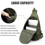 G4Free - G4Free Tactical EDC Military Rover Sling Bag Pack with Pistol Holster -D02V760D-D02V760A-D02V760C