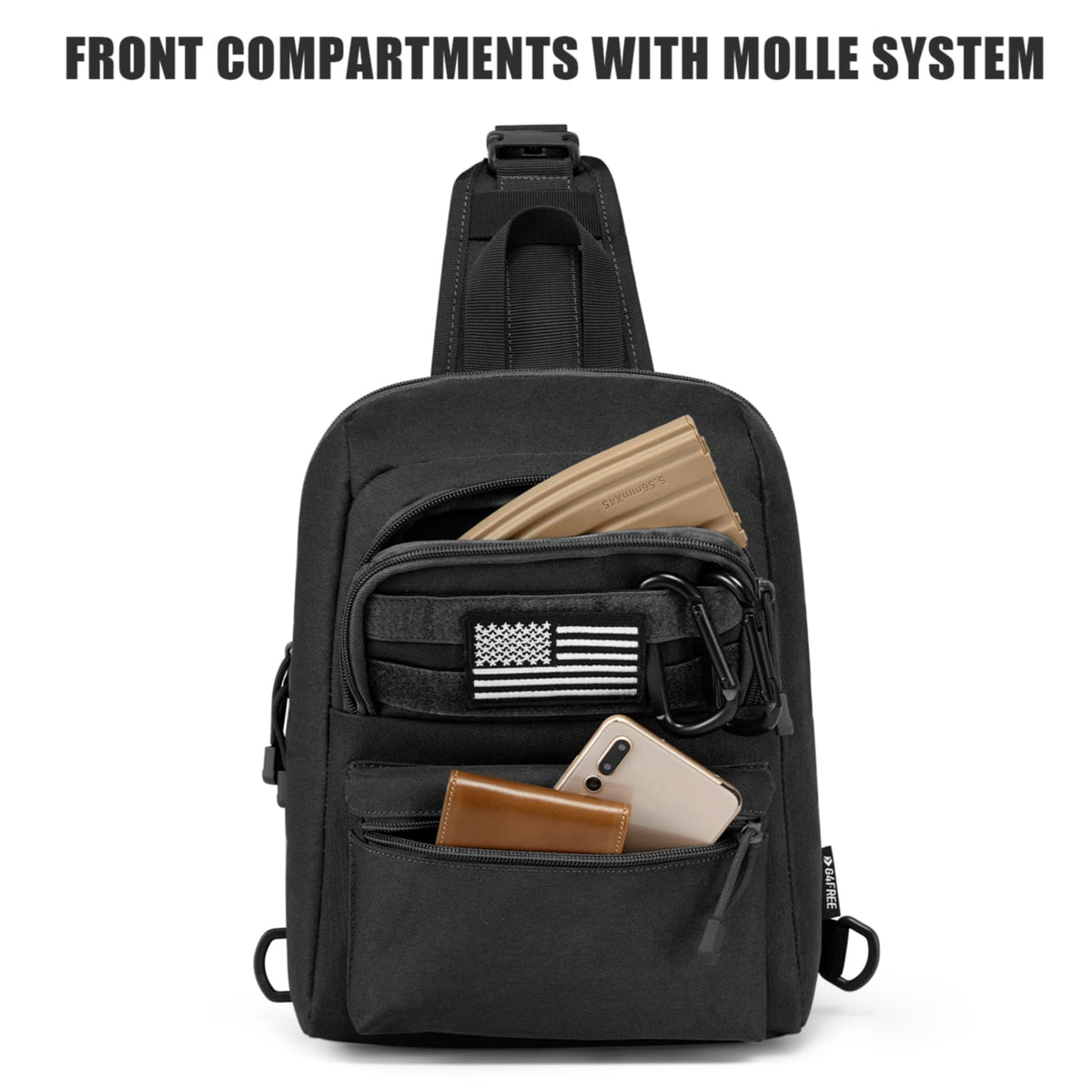 G4Free - G4Free Tactical Military Rover Shoulder Sling Pack -TN22B161B-TN22B161C-TN22B161A