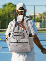 G4Free - G4Free Tennis Backpack Holds 4 Rackets with Shoe Compartment -TN24B327B-TN24B327C