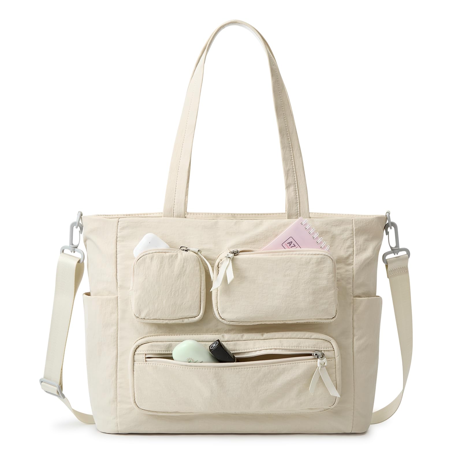 G4Free - G4Free Tote Bag, Lightweight Work Bag with 15" Laptop Pocket -TN25B533C-TN25B533A-TN25B533B