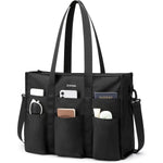 G4Free - G4Free Tote Bag, Multi-Compartment Large Capacity with Zipper Top Handle -TN24B476B-TN24B476A-TN24B476C