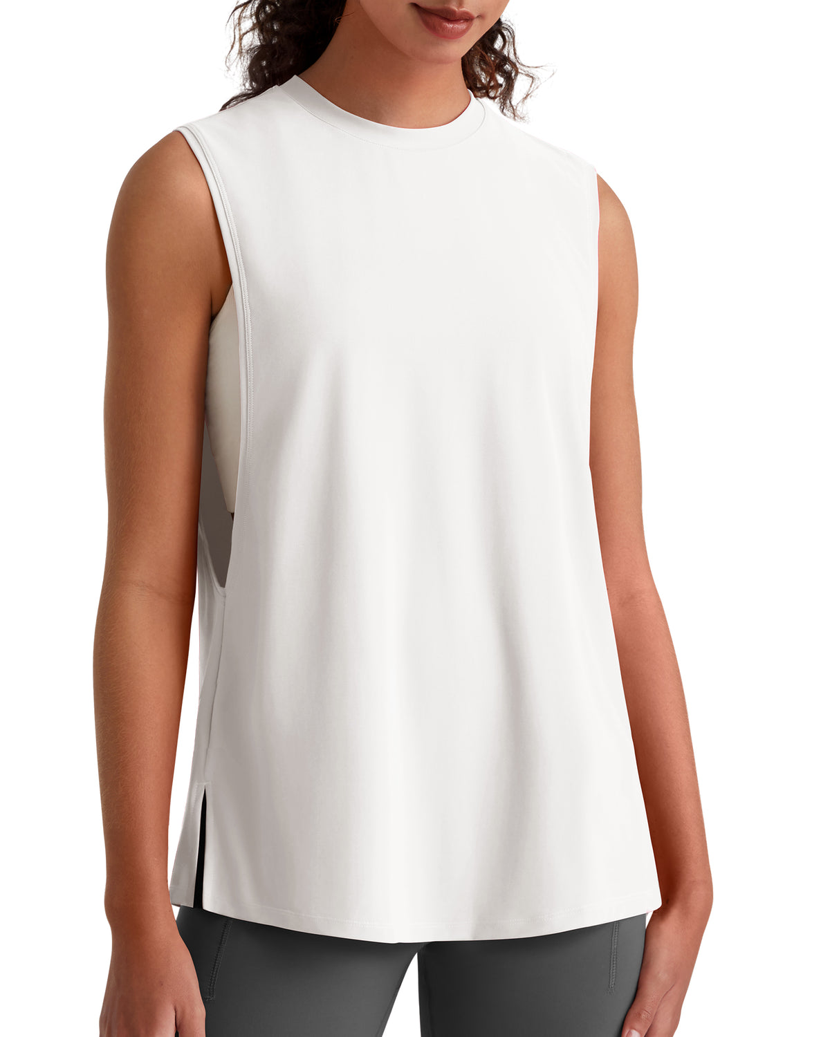 G4Free - G4Free UPF 50+ Loose Fit Muscle Tank for Running & Hiking -GF26L948A001F-XS-GF26L948A001A-S-GF26L948A001B-M-GF26L948A001C-L-GF26L948A001D-XL