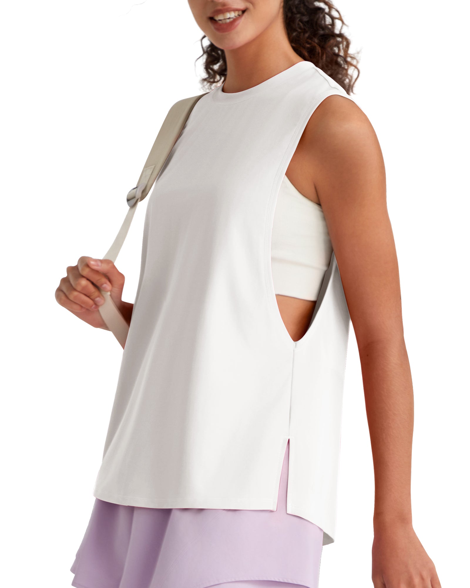 G4Free - G4Free UPF 50+ Loose Fit Muscle Tank for Running & Hiking -GF26L948A001F-XS-GF26L948A001A-S-GF26L948A001B-M-GF26L948A001C-L-GF26L948A001D-XL
