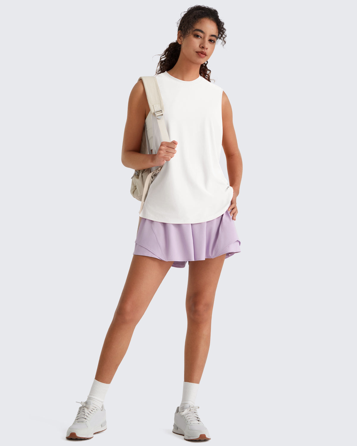 G4Free - G4Free UPF 50+ Loose Fit Muscle Tank for Running & Hiking -GF26L948A001F-XS-GF26L948A001A-S-GF26L948A001B-M-GF26L948A001C-L-GF26L948A001D-XL