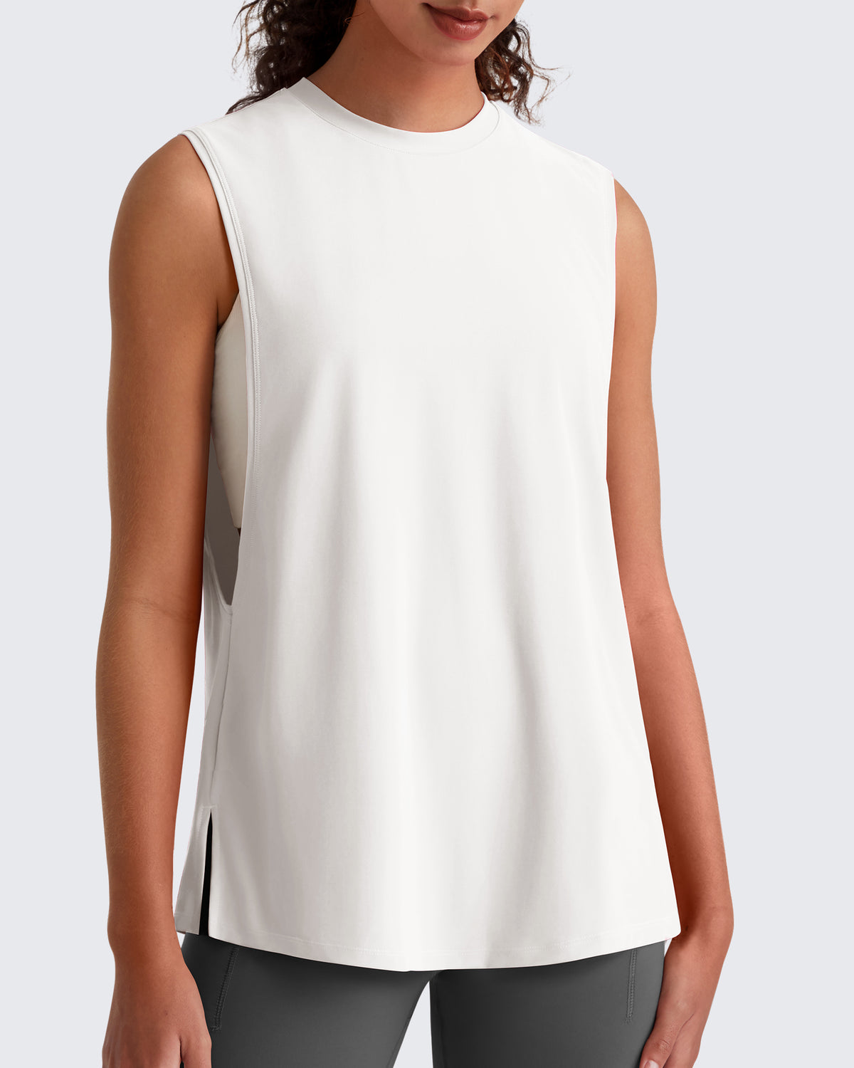 G4Free - G4Free UPF 50+ Loose Fit Muscle Tank for Running & Hiking -GF26L948A001F-XS-GF26L948A001A-S-GF26L948A001B-M-GF26L948A001C-L-GF26L948A001D-XL