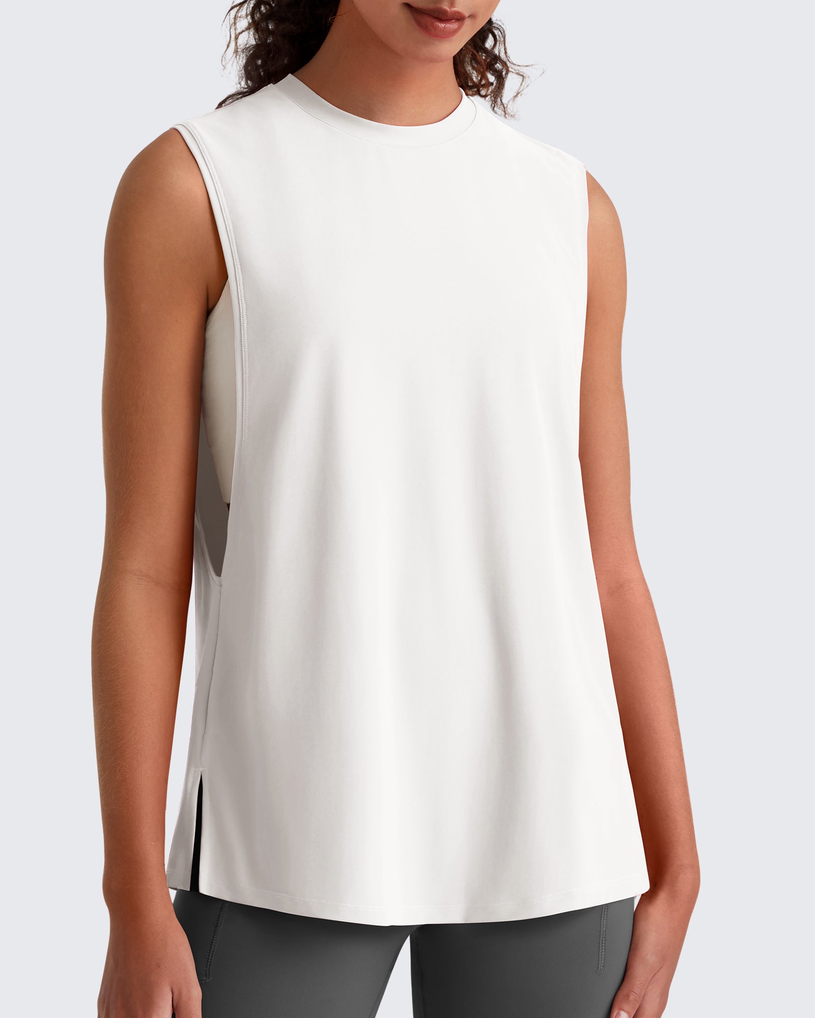 G4Free - G4Free UPF 50+ Loose Fit Muscle Tank for Running & Hiking -GF26L948A001F-XS-GF26L948A001A-S-GF26L948A001B-M-GF26L948A001C-L-GF26L948A001D-XL