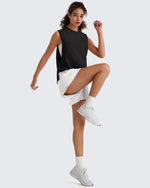 G4Free - G4Free UPF 50+ Loose Fit Muscle Tank for Running & Hiking -GF26L948A001F-XS-GF26L948A001A-S-GF26L948A001B-M-GF26L948A001C-L-GF26L948A001D-XL