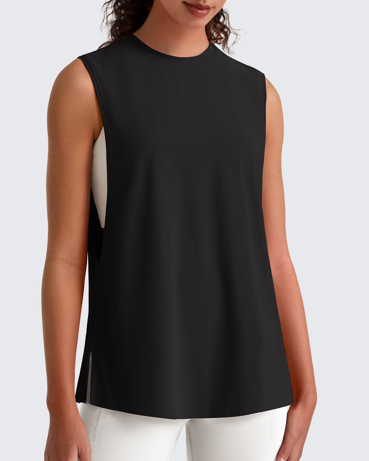 G4Free - G4Free UPF 50+ Loose Fit Muscle Tank for Running & Hiking -GF26L948A001F-XS-GF26L948A001A-S-GF26L948A001B-M-GF26L948A001C-L-GF26L948A001D-XL