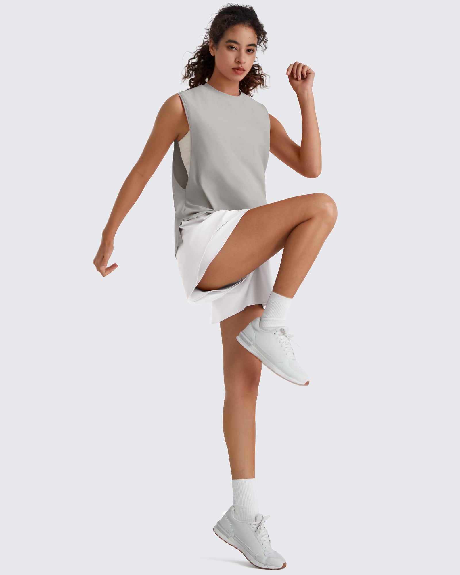 G4Free - G4Free UPF 50+ Loose Fit Muscle Tank for Running & Hiking -GF26L948A001F-XS-GF26L948A001A-S-GF26L948A001B-M-GF26L948A001C-L-GF26L948A001D-XL