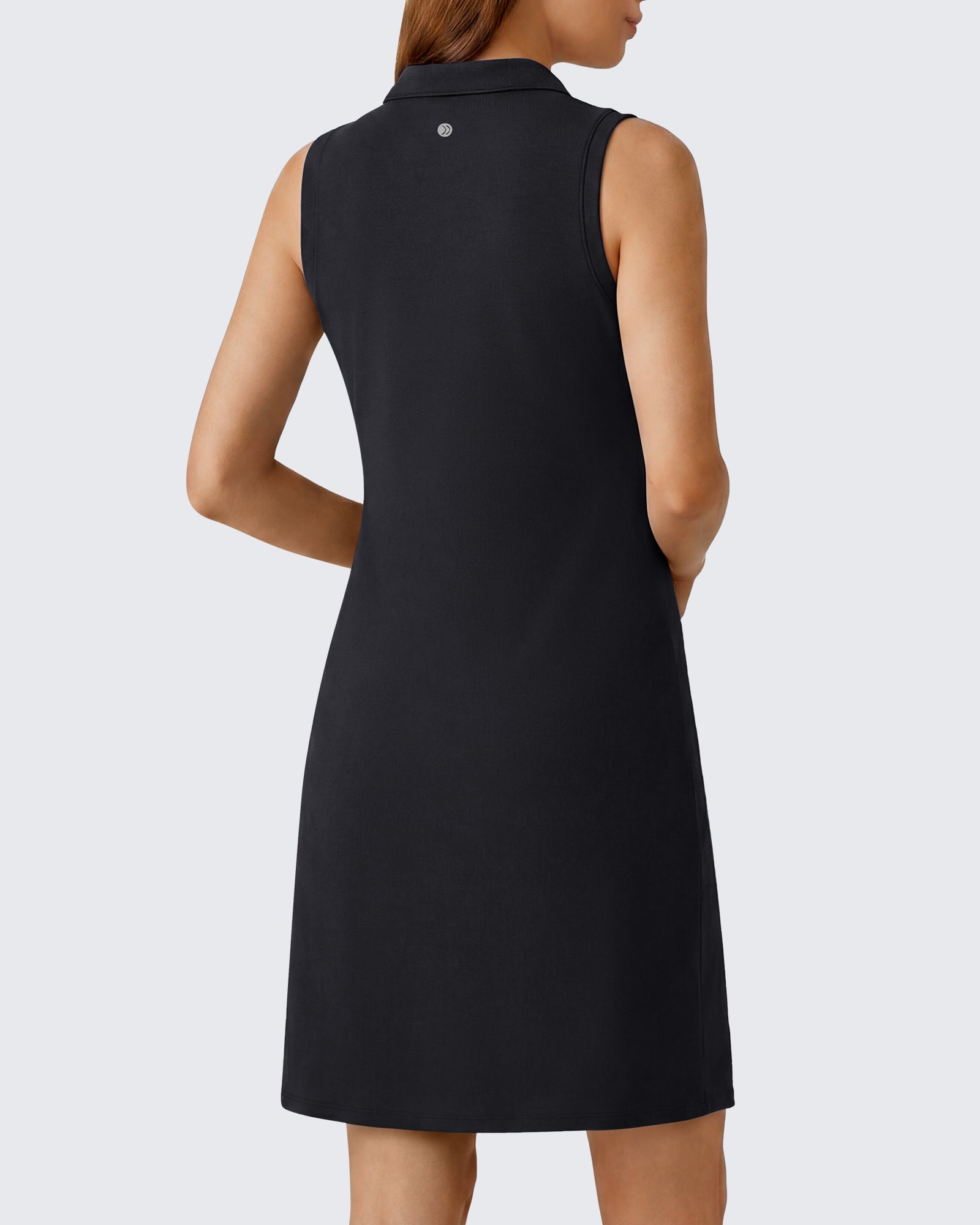 G4Free - G4Free UPF 50+ Maternity Tennis Dress – Button Front -GF26VY972A001A-S-GF26VY972A001B-M-GF26VY972A001C-L-GF26VY972A001D-XL-GF26VY972A001E-XXL