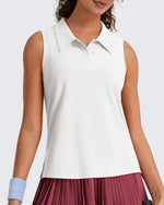 G4Free - G4Free UPF 50+ Sleeveless Golf Polo with Side Slit – Quick Dry -GF26L973A001A-S-GF26L973A001B-M-GF26L973A001C-L-GF26L973A001D-XL-GF26L973A001E-XXL