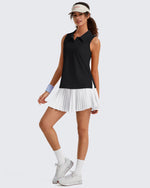 G4Free - G4Free UPF 50+ Sleeveless Golf Polo with Side Slit – Quick Dry -GF26L973A001A-S-GF26L973A001B-M-GF26L973A001C-L-GF26L973A001D-XL-GF26L973A001E-XXL