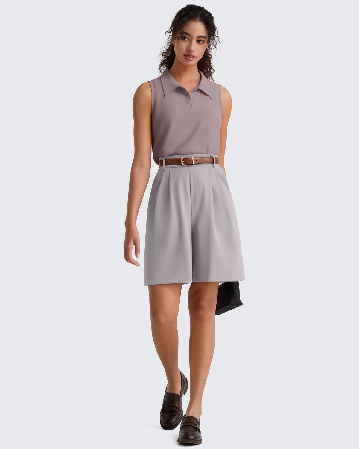 G4Free - G4Free UPF 50+ Sleeveless Golf Polo with Side Slit – Quick Dry -GF26L973A001A-S-GF26L973A001B-M-GF26L973A001C-L-GF26L973A001D-XL-GF26L973A001E-XXL