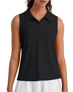 G4Free - G4Free UPF 50+ Sleeveless Golf Polo with Side Slit – Quick Dry -GF26L973A001A-S-GF26L973A001B-M-GF26L973A001C-L-GF26L973A001D-XL-GF26L973A001E-XXL
