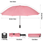 G4Free - G4Free UPF 50+ UV Protection 54 Inch Large Reverse Travel Umbrella -NT21A010B-NT21A010A-NT21A010C-NT21A010D-NT22A170A