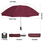 G4Free - G4Free UPF 50+ UV Protection 54 Inch Large Reverse Travel Umbrella -NT21A010B-NT21A010A-NT21A010C-NT21A010D-NT22A170A