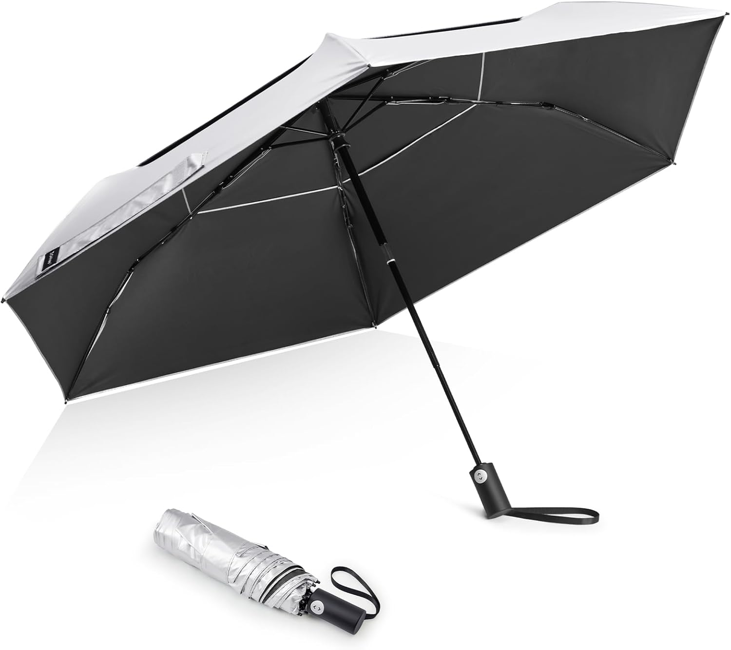 G4Free - G4Free Ultralight UPF 50+ UV Double Canopy Slim Small Portable Automatic -TN24A427C-TN24A427A-TN24A427B