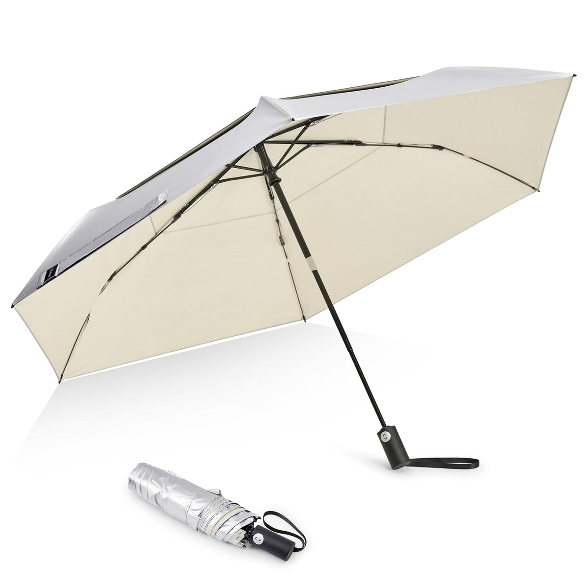 G4Free - G4Free Ultralight UPF 50+ UV Double Canopy Slim Small Portable Automatic -TN24A427C-TN24A427A-TN24A427B