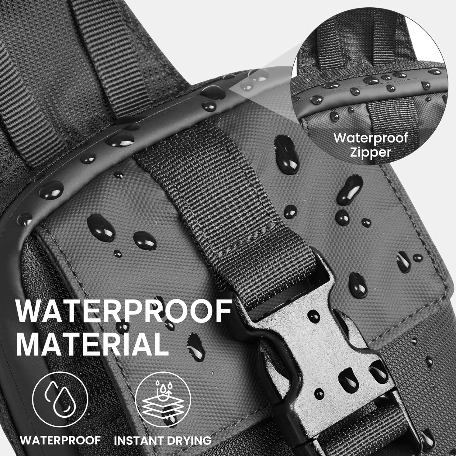 G4Free - G4Free Waterproof Mini Crossbody Sling Bag -TN25B509A-TN25B509B