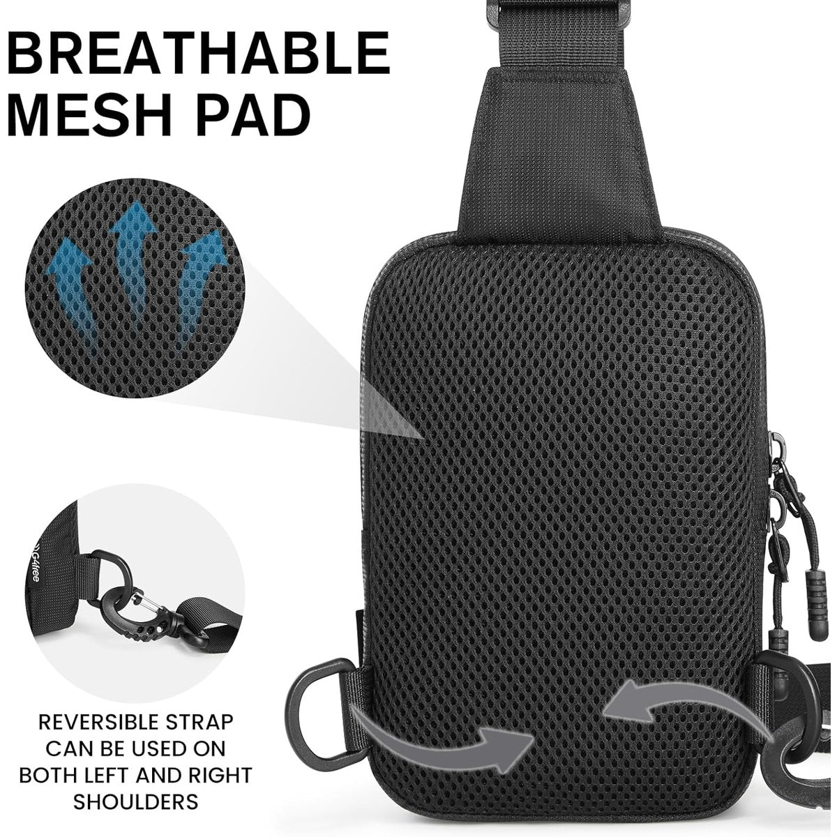 G4Free - G4Free Waterproof Mini Crossbody Sling Bag -TN25B509A-TN25B509B