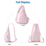 G4Free - G4Free Women Daily Outings Sling Daypack Bag -TN24B441B-TN24B441A-TN24B441C