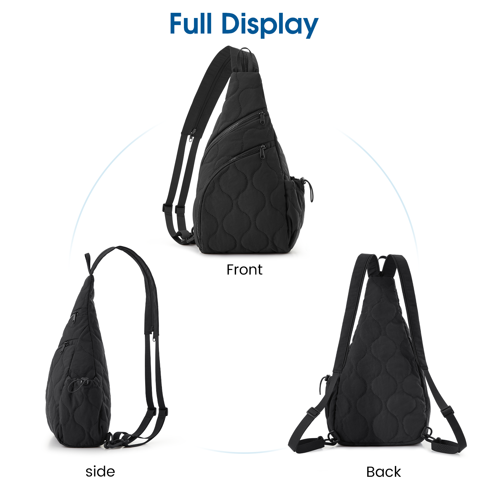 G4Free - G4Free Women Daily Outings Sling Daypack Bag -TN24B441B-TN24B441A-TN24B441C