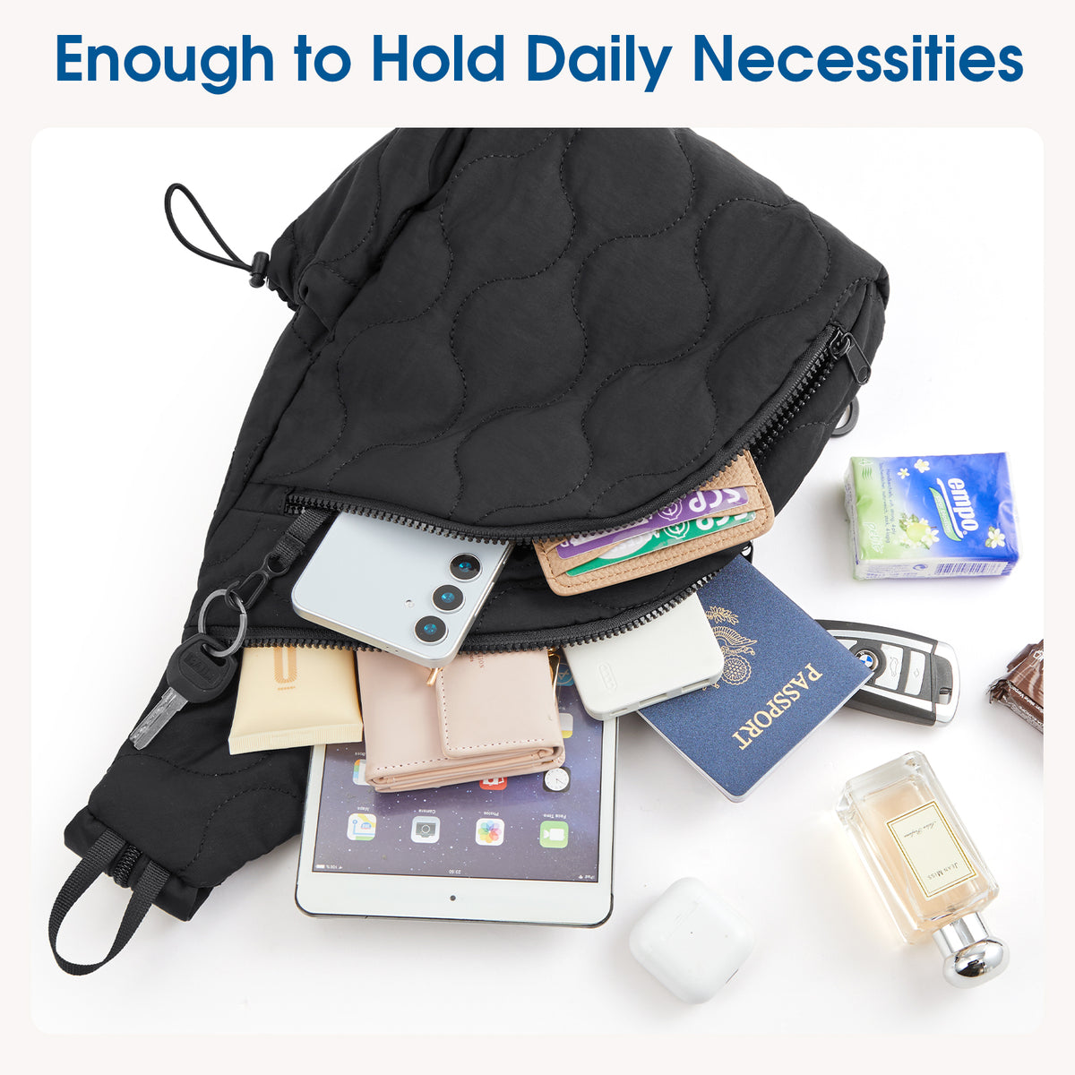 G4Free - G4Free Women Daily Outings Sling Daypack Bag -TN24B441B-TN24B441A-TN24B441C