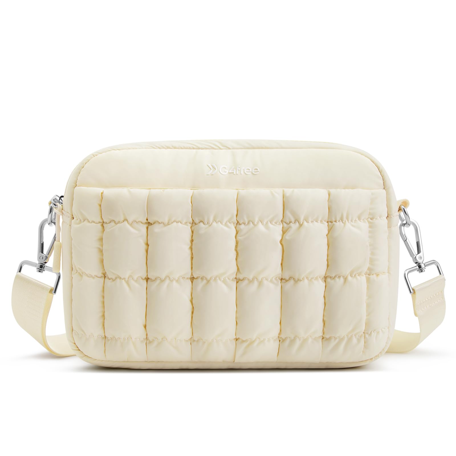 G4Free - G4Free Women Quilted Clutch Puffer Crossbody Bag -TN24B445A-TN24B445B-TN24B445C