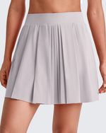 G4Free - High-Rise Pleated A Line Athletic Skorts -GF25H413DA-S-GF25H413DB-M-GF25H413DC-L-GF25H413DD-XL-GF25H413DE-XXL