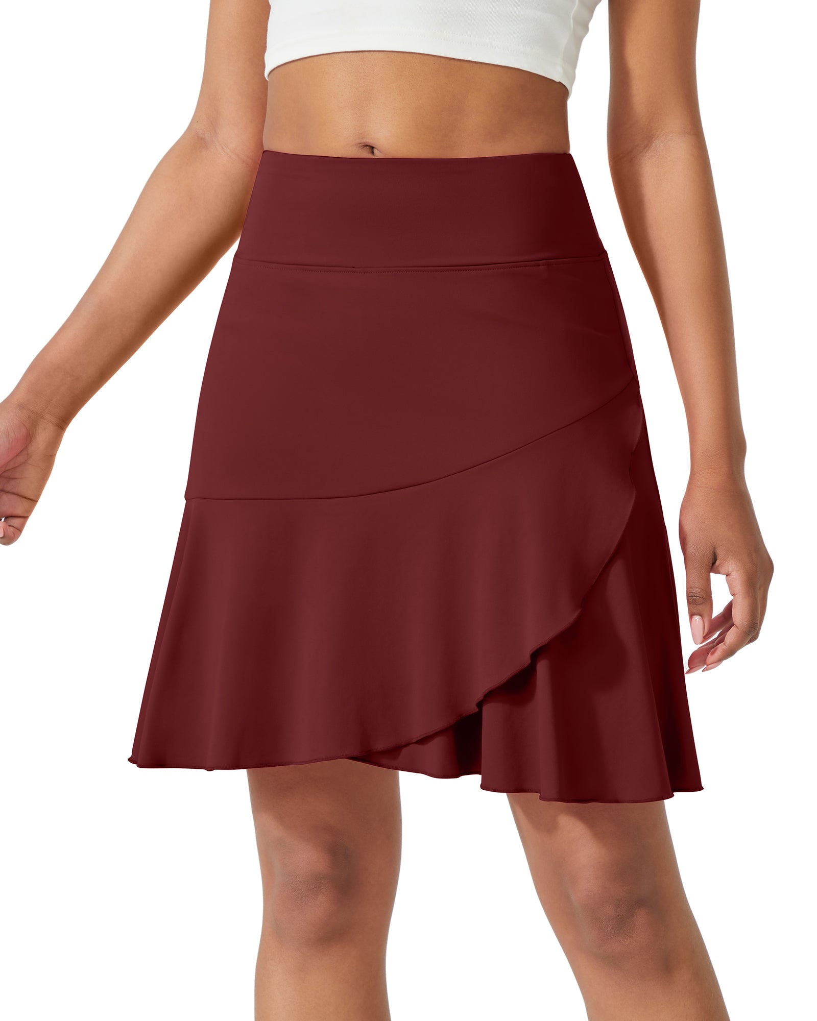 G4Free - High-Waist Pleated Casual Skorts 20'' -GF24H211BA-S-GF24H211BB-M-GF24H211BC-L-GF24H211BD-XL-GF24H211BE-XXL